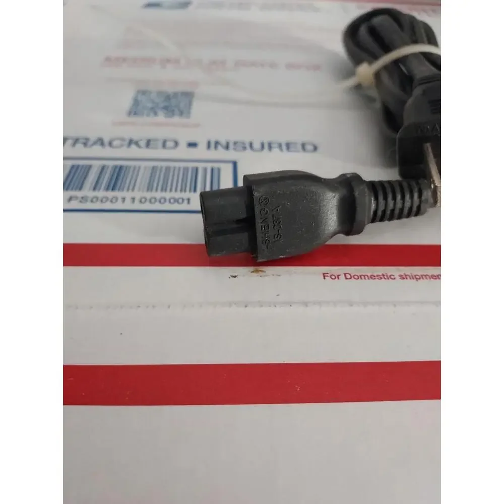 Power Cord Cable Sony PlayStation 3, 4, & 5 - Circle / Circle End Used - T6#203